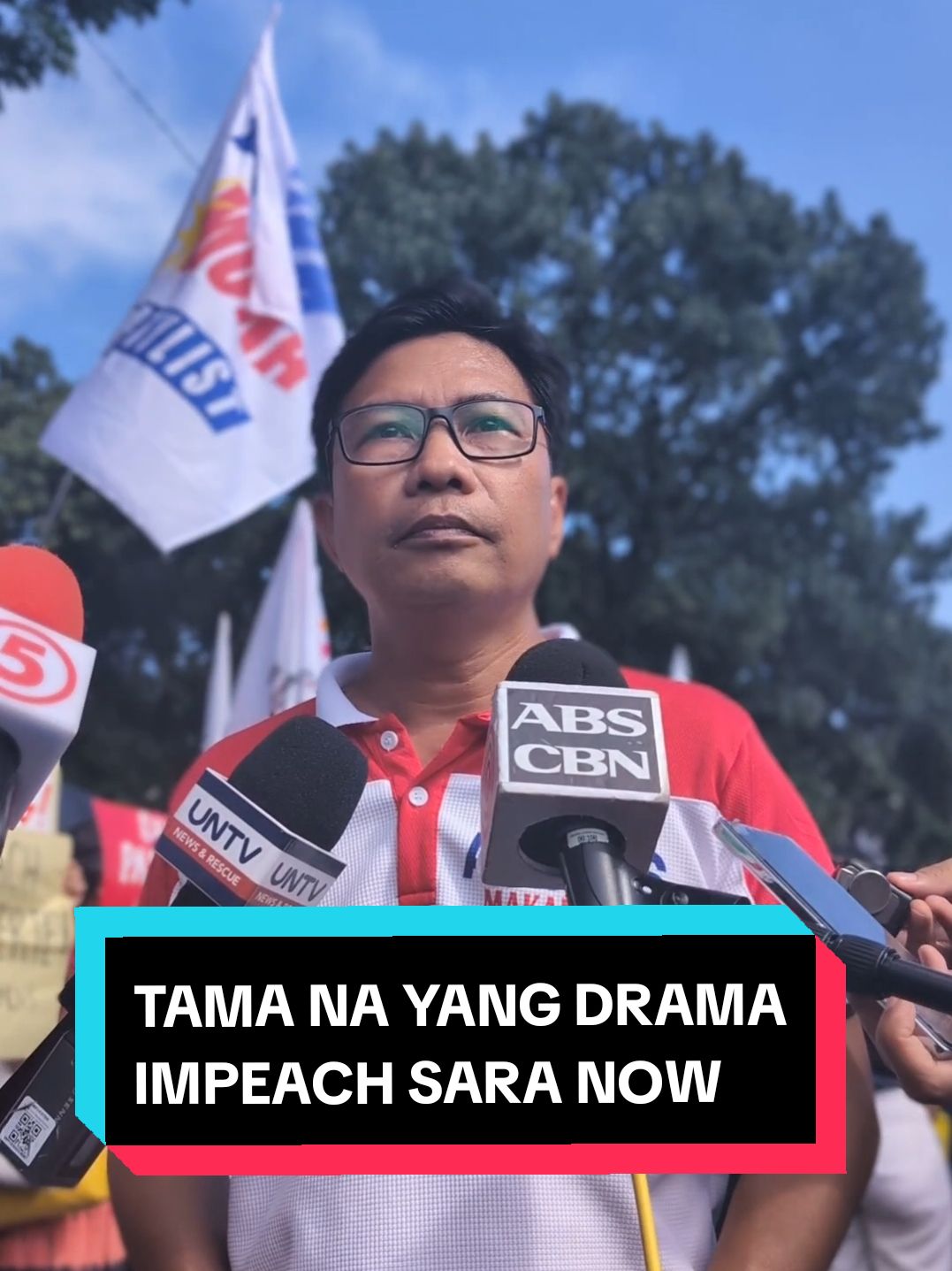 Impeachable offense na ang ginawa ni Sara. Hindi sapat ang paliwanag niya, COA na mismo ang nagsabi. Ang daming gawa-gawang naratibo, resibo, pati tao para lang palusutin ang kanyang paglustay sa pera ng taumbayan. Nasaan si Bongbong Marcos dito? Kaaway lang ba talaga ni Sara o kasangot din sa panungurakot kaya tahimik? Ang November 30 ay Araw ni Bonifacio. Araw ito ng paniningil sa ating gobyerno. Magkita-kita tayo ng 7:30am sa Liwasang Bonifacio. #fyp #foryoupage #Sara #Duterte #ImpeachSara #MarcosSingilin #AdonisSaSenado #Manggagawa #AtYourService 