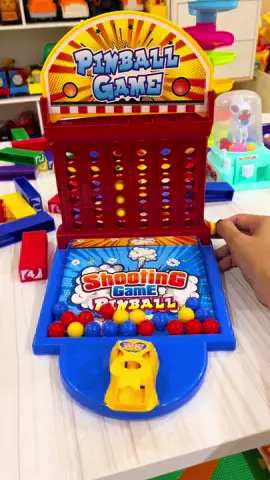 Pinball Game 2 in 1 ✨ #pinball #pinballgame #pinballtoys #mainananak #shootinggame 