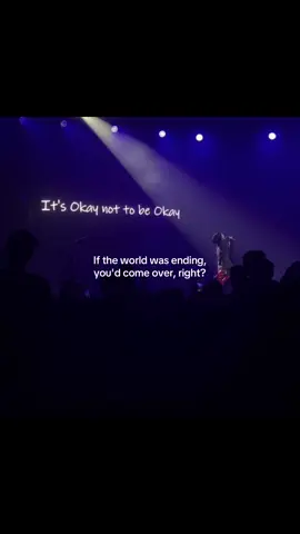 this is literally my “if the world was ending”