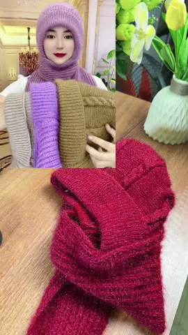 Món quà ý nghĩa dành tặng ông bà, bố mẹ, mũ len dệt kim kèm khăn #chichi96 #mulendetkim #mulendetkimcokhanquang #mulenkemkhanquangco 