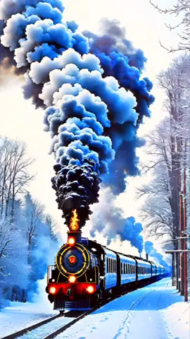 Winter train scenic view live wallpaper animated background motion home screen. #trending #livewallpaper #design 