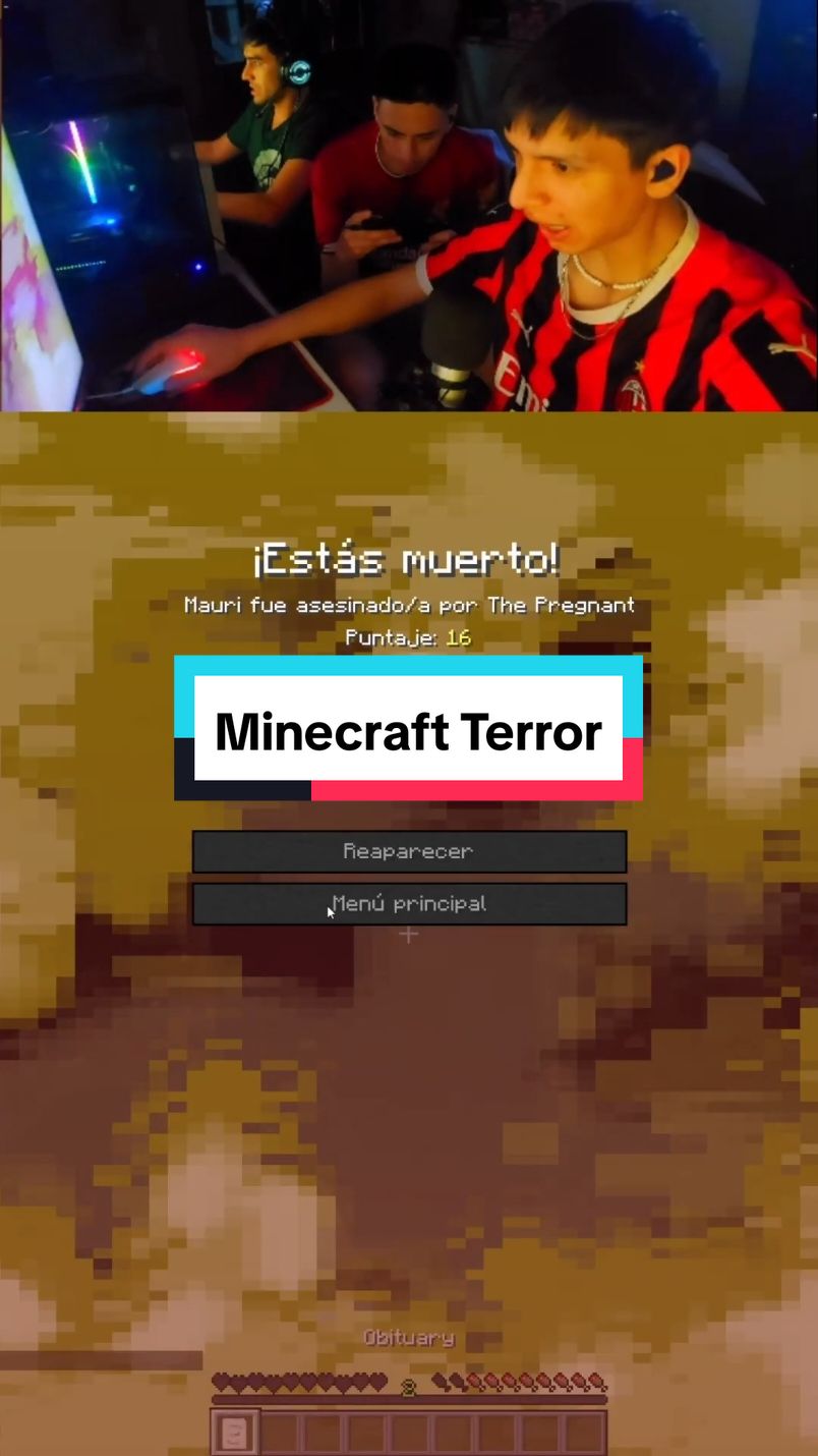 Minecraft Terror #creatorsearchinsights #yosoyminecraftextremo #Minecraft  #minecraftextremo #clip #terror #mods 