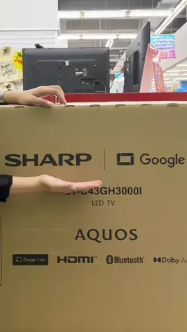 Unboxing Google TV Sharp terbaru!!  🥳 #sharp #tvsharp #googletv 