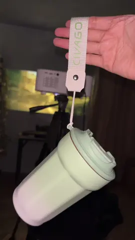 Civago (13oz) Ceramic liner Stainless Steel Coffee Mug With Lid Vacuum Flask Hot And Cold Tumbler 💚🤍💚 #civago #tumbler #ceramictumbler #leakproof #fyp #fypage #foryou #foryoupage #foryoupageofficiall 