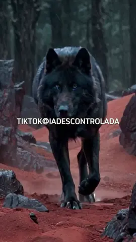 Live Wallpaper: Corrupted Viking Wolf A majestic Viking wolf strides through a dense, rain-soaked landscape, exuding raw, untamed power. Its fur, a deep, velvety black with iridescent hues, shimmers under the dim light, now marred by dark, pulsating veins of corruption. The wolf's icy blue eyes glow with intense luminescence, conveying wild power twisted by corruption. Set against a nighttime forest of jagged rocks and ochre dunes, this epic scene captures the wolf's monstrous presence in ultra-high definition. #ai #aiart #aicontent #wallpaper #livewallpaper