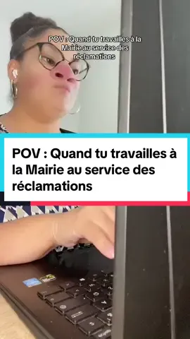 POV : Quand tu travailles à la Mairie au service des réclamations  #comédie2024 #sketchtiktok #sketchhumour 