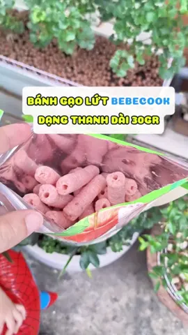 Bánh gạo lứt Bebecook, thành phần hữu cơ, phù hợp cho bé từ 7m nhe các mom ơi. #banhgaohuuco #banhgaolut #bebecook #mengaday #tabimmenga #CapCut 