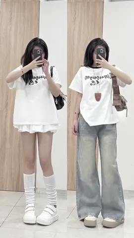 Áo phối cổ xinh #xh #xuhuong #outfitideas #haul #ootdfashion #fyp 