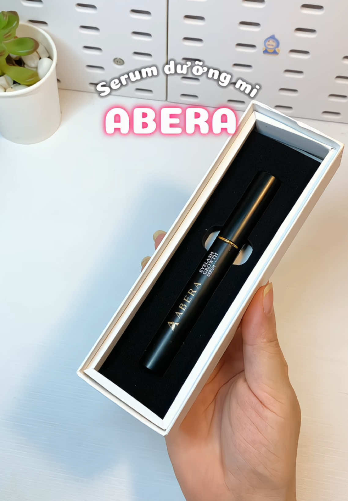 Có pà nào đang dùng e serum dưỡng mi này k #review #unboxing #duongmi #duongmiabera #abera #xuhuong #viralvideo 