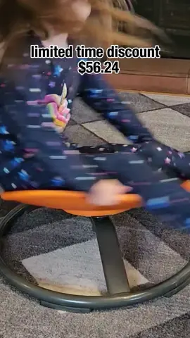 A Perfect gift for kids with stress, anxiety, hyperactivity! Helps with balance and coordination too! #tiktokshopblackfriday #tiktokshopcybermonday #sensoryspinningchair #tiktokfinds