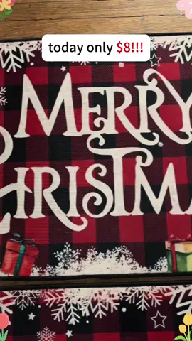 Christmas Floor Mat Set #christmasdecor #floormat #webbtech #giftguide #ttsdelight #spotlightfinds #hiddengems #treasurefinds #tiktokshopblackfriday #tiktokshopcybermonday #foryou