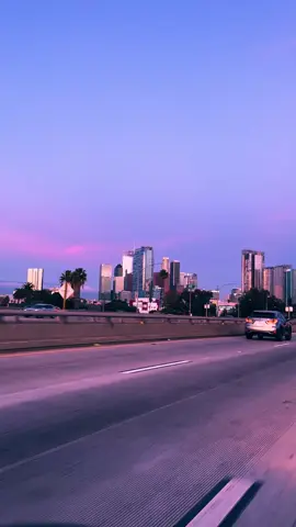 LA sunset Drive 🌆 #LA #losangeles #california 