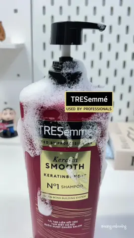 Dùng em này thơm mượt lắm luôn 🫧 #daugoi #tresemme #unboxing #xuhuong #review #nangunboxing #fyp #lamdep #viralvideo 