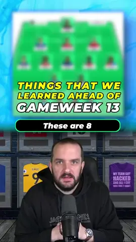 8 things we've learned ahead of Gameweek 13 #fpl #fantasypremierleague #fpltips
