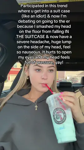 Look! It’s the consequences to my own actions!!  ##sootcase