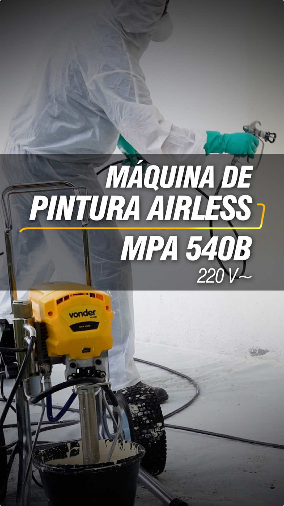 Para deixar a pintura mecanizada ainda mais completa, o modelo MPA 540B VONDER traz o diferencial de aplicação de massa corrida e duas saídas para utilização simultânea com tintas, proporcionando um rendimento muito maior aos trabalhos! Maior produtividade, agilidade e economia, essenciais no trabalho de pintura profissional? A linha de Máquinas de Pintura Airless VONDER é uma excelente solução! #airless #pinturamecanizada #pinturamecanizadaairless #maquinaairless #airlessbrasil #VONDER #pinturamecanizadaéVONDER #pintura #pintorprofissional #pinturaprofissional