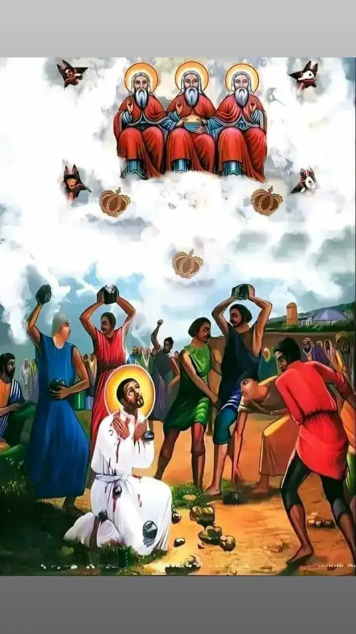 ⚘️17⚘️ 🤍ቅዱስ እስጢፋኖስ ቀዳሜ ሰማዕት🤍 ንእስጢፋኖስ ከኣ እናተማህለለን፡ ጐይታይ ኢየሱስ፡ መንፈሰይ ተቐበል፡ እናበለን፡ ብዳርባ እምኒ ቐተልዎ። ግብረ ሃዋርያት 7፥59 ❤️❤️❤️❤️❤️❤️❤️❤️❤️❤️❤️❤️❤️❤️❤️❤️#creatorsearchinsights #ኦርቶዶክስ_ተዋህዶ_ፀንታ_ለዘለዓለም_ትኑር 