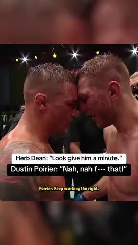 This exchange between #DustinPoirier and #DanHooker 😂 #UFC #mma #lol (via @UFC)