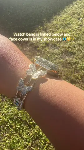 Love this butterfly watch band!! #iwatch #goldwatch #iwatchband #shopping #trending #fyp