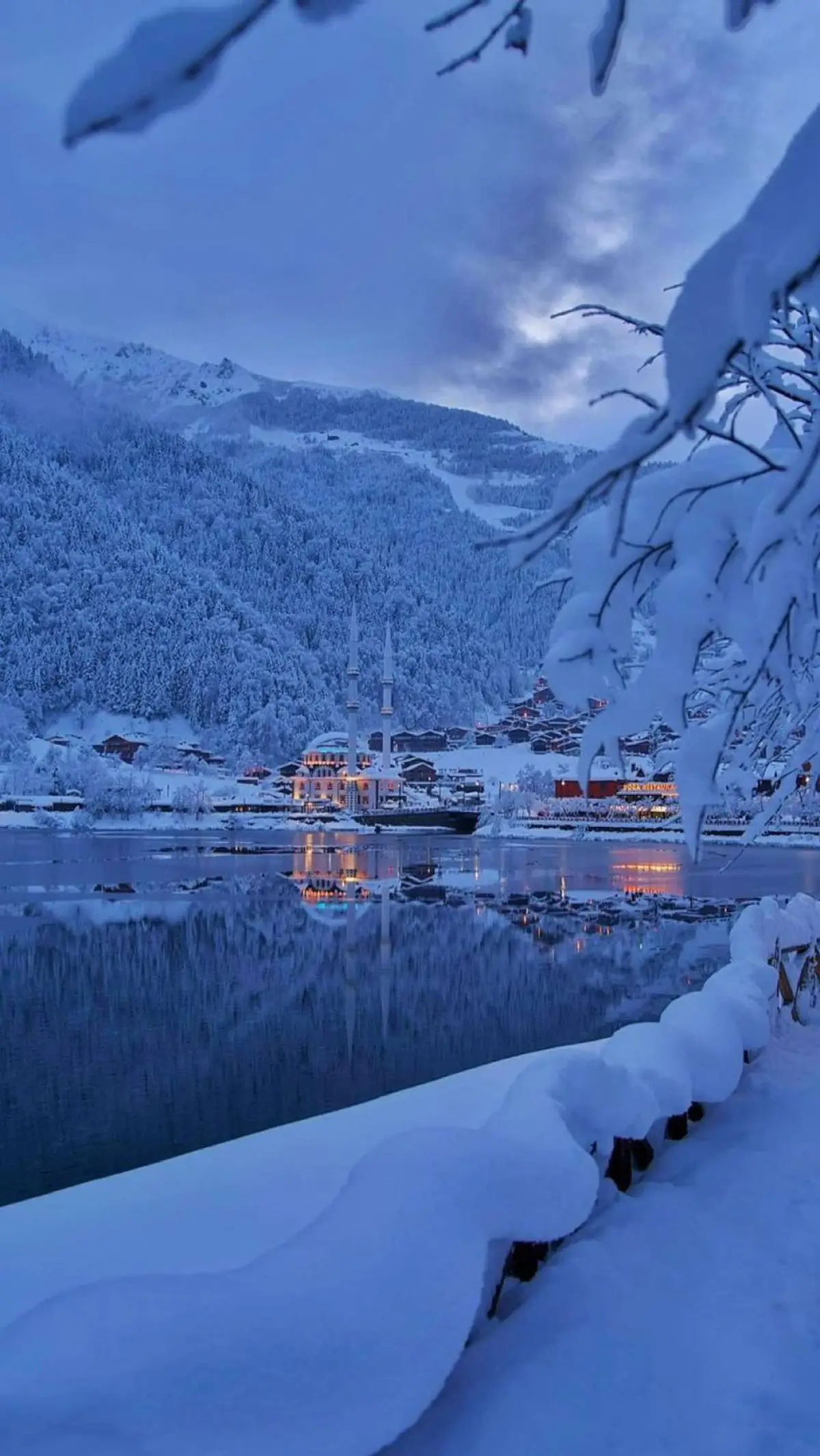 #ثلوج_اوزنجول 