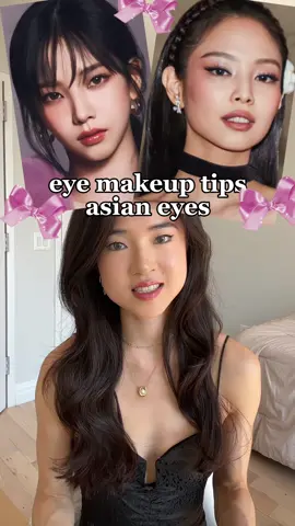 Asian eyes makeup tips 🌸💕 #styletips #beauty #eyes #eyeshape #asianeyes #eyemakeuptutorial #asianfeatures #koreanmakeup #kbeauty #hoodedeyes #hoodedeyesmakeup #monolids 