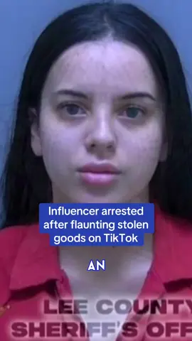 Influencer Marlena Velez has been arrested for shoplifting $500 worth of items after she flaunted them in a video on TikTok. The mother of two has nearly 300,000 followers, one of which anonymously tipped the police off by identifying Valez, leading to her arrest. Read the full story on DailyMail.com.  #news #crime #truecrime 