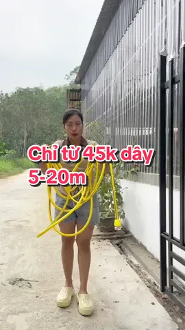 Dây kèm vòi tăng áp từ 5-20m cho anh chị sử dùg tưới rau rửa xe xịt rửa thoải mái#voitangap #voitangapruaxe #giadungtienich #thuytranggday 