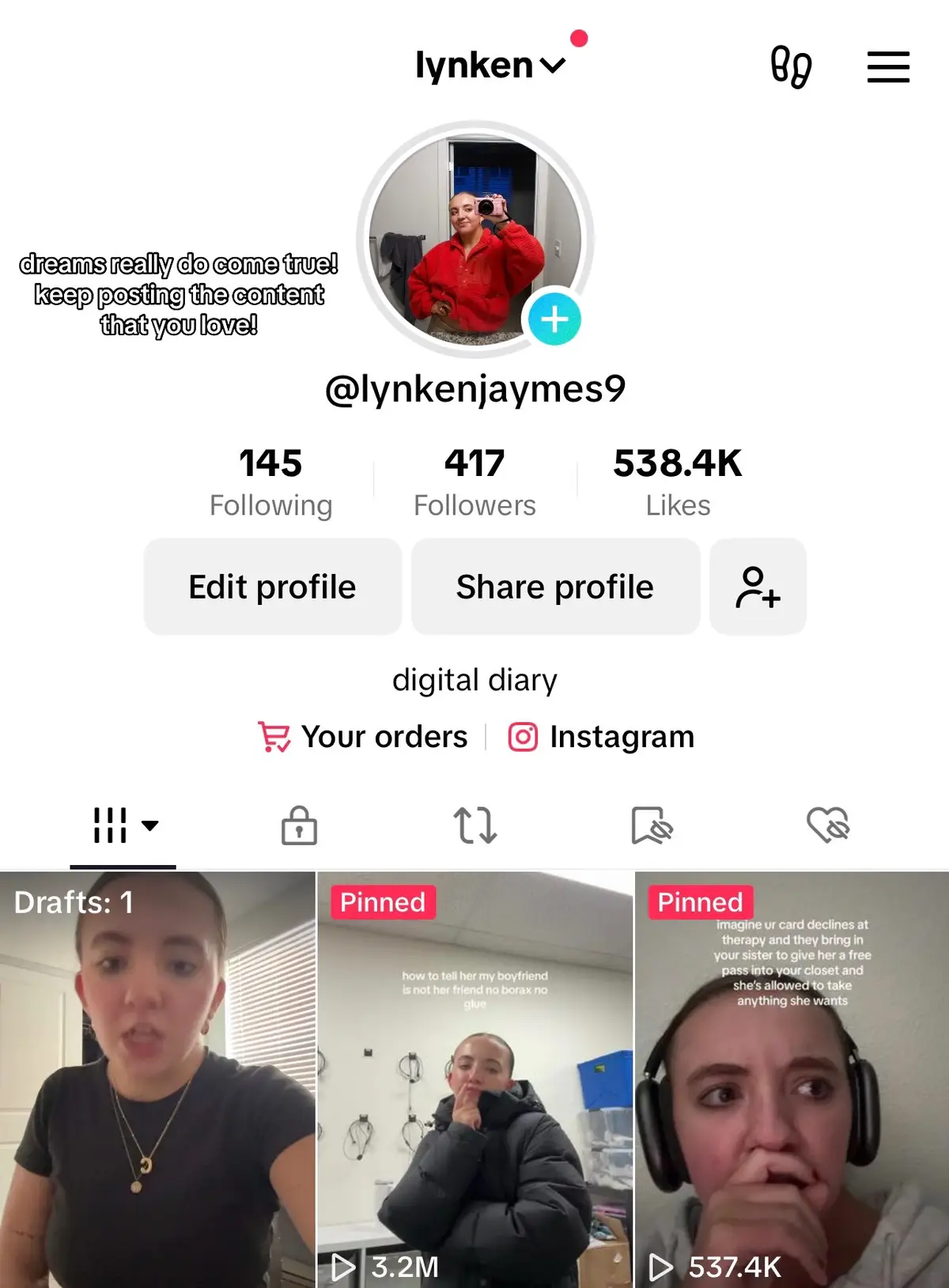 there is always going to be people out there who love your content, so don’t give up and engage with others!🤍 #teamworkmakesthedreamwork #teamworktrend #teamwork #supporteachother #ifb #teamworkifb #teamworkchallenge #followyourdreams #followyourpassion #keeppostingcontent #dontgiveup #tiktokshop #tiktokaffiliate #tiktokaffiliatetips #keepposting #followtrain #creatorsearchinsights 