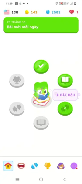 📢Cùng Kevin làm bài DULINGO để học Tiếng anh nhé!🦉#hoctienganhmoingay #homeworkenglish #storyenglish #duolingo #kevin_ng1507 