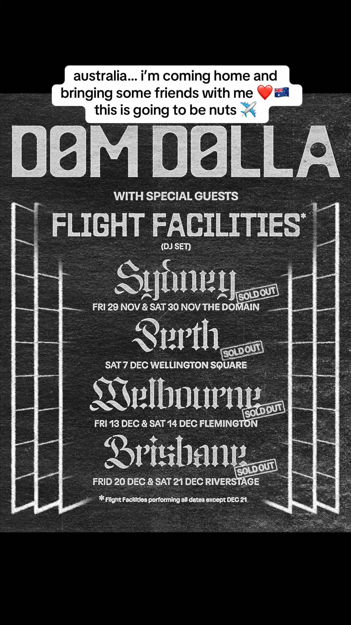it’s hometime ✈️🫡🇦🇺 @Flight Facilities 