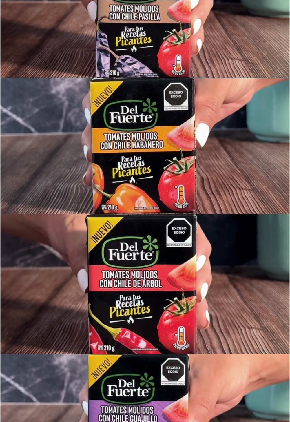 ¡Esta es una señal para que cocines algo rico con los nuevos sabores picantes! 🌶️😎 El secreto para recetas ricas y en minutos. 🍅⏱️ #LaFuerzaDelTomate #CocinaConDelFuerte #antojo #cocinafacil 