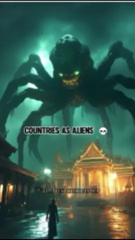 COUNTRIES AS ALIENS 💀 If you want to create content like me, click the link in my bio 🧙‍♂️ #countries#midjourneyai#aiart 