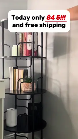 My book friend will understand how dreamy✨ this rotating bookshelf is. Shes so beautiful #BookTok #bookshelf #bookclub #readingnook #readingchair #fyp#foryou #tiktokshop 