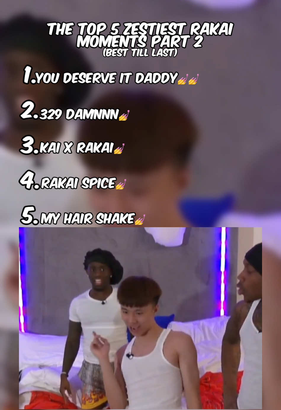 THE TOP 5 ZESTIEST RAKAI MOMENTS PART 2 | #fyp #rakai #2xrakai #kaicenat #tylil #mafiathon #rayasianboy 