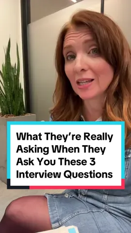 ⬇️ Do you know why they ask these common interview questions? Most people have no idea, so let me tell you   1️⃣ “What’s your weakness?”  They are asking to see if you know yourself, if you know what you need to improve and if you are working on it. Put yourself in the hiring managers shoes, would you want to hire someone who has no idea what their weakness is? It’s not your future boss’ job to teach you what you need to work on, it’s important that, on some level you know what holds you back.    👉Watch this video  @Anna Papalia for impressive questions to ask in a job interview 👈   2️⃣ “How many taxicabs are there is New York City right now?” 🚕🚕🚕   They are asking you a tough question that doesn’t have a “right answer” to see if you play along, to see if you can think on your feet when you are in a stressful situation. Remember word problems in middle school, you were graded on your thought process and the logic you used to get there. Same for these questions, they want to hear you talk it out and hear how you solve a problem.   👉Watch this video  @Anna Papalia for tips on what to wear to a job interview 👈   3️⃣ “Tell me about a time that you failed?”    They are asking you this to see if you are going to be honest, or will you project a sense of perfection. Do not give them a “perfected scripted” interview answer. We want to know who you are and that includes who you are on good days and bad days. These answers require a level of vulnerability and honesty that most people are scared to offer in a job interview.    👉Watch this video @Anna Papalia to learn how to discover your interview style 👈   👩🏾‍💻To discover your interview styles, are you a charmer, challenger, examiner or harmonizer, get an Interviewolgy profile. It’s the result of our scientifically valid interview style assessment and it’s 40-pages. Lists of questions to practice, 6 pages on your interview style, and load of resources like 10 questions to ask when you get an offer to make more money.    #interviewquestions #interview #jobinterview #interviewprep #corporate #work #career 