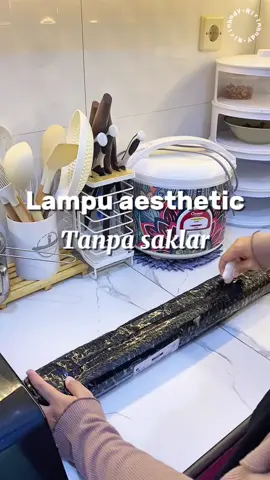 Membantu banget kalo pencahayaan di dapur kurang terang dan bisa di copot pasang krna pake magnet 😍 #lampusensor #lampusensorgerak #lampuaestetik #fyppppppppppppppppppppppp #tiktokshop 