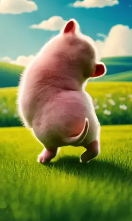 cute pig dance #cute #fyp #foryou #tiktok #baby #babylove #ai #Runway 