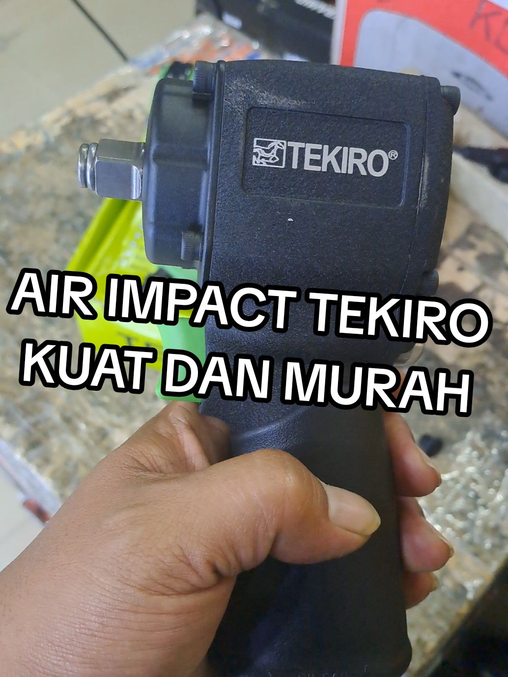TEKIRO AIR IMPACT WRENCH ALAT PEMBUKA BAUT RODA JUMBO 1/2