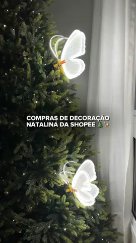 Todos os links estão na bioo 🌲✨ #fy #shopee #compras #comprinhas #natal #decoracaodenatal #christmas 