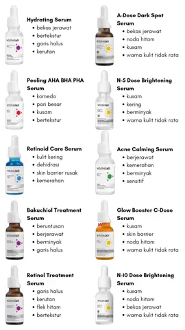 rekomendasi serum whitelab 💕 . . . #serum #whitelab #recommendations #rekomendasi #skincareproducts #skincare #beauty 