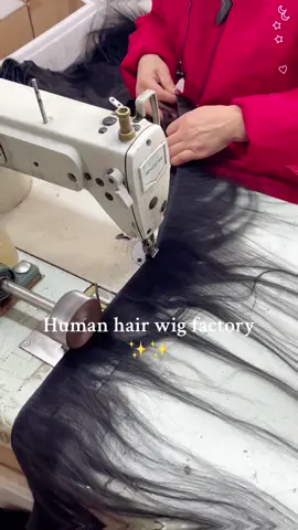 Human hair wig factory. Hair we go! 😄😄🛍️💃💕✨✨#wig #humanhair #lacefrontwig #humanhairwig #wigmaker #wiginstall #wigtok #bundles #blackwomen #beauty #hair #foryoupage 