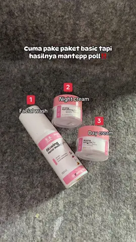 Untuk pemula🫶🏻 #gloglowingskincare #bpomskincare #skincareroutine #bpom✅ #fypシ゚ 