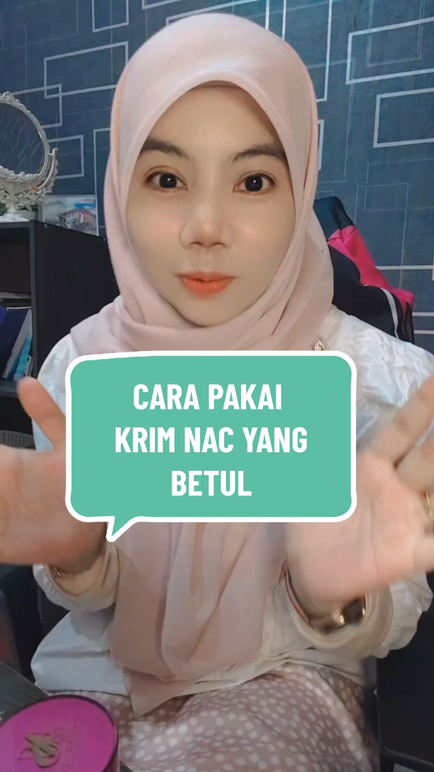 yang dah beli krim NAC ,tapi tak Tau cara pakai jom follow video ni  #skinbarrier #KesanBagaiBotox #NadeenAgeleesCream #awetmuda #NAC #awetmuda #kulitcerah #jerawat #jeragat #NadeenBeauty #womendesiree 