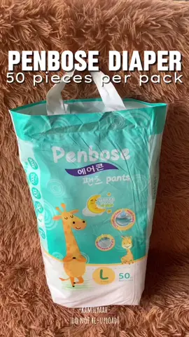 Tuwang tuwa talaga ako na nahiyang dito ang anak ko 🥰 Bukod sa maganda na, eh mura pa 💯❤️ #penbose #penbosediaper #diaper #quality #fyp 
