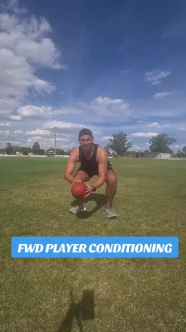 TRY THIS FORWARD PLAYER CONDITIONING SET !! GET THE EDGE OVER YOUR OPPONENTS  #afl #vfl #coatestalentleague #football #development #training #prepare #persist #perform 