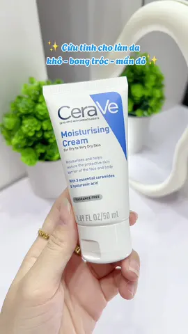 Cứu tinh cho làn da khô, kích ứng, bong tróc mẫn đỏ là đây ✨✨😘😘 #cerave #ceravevietnam #kemduongam #treament #skincare #skincareroutine 
