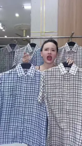 Sale sốc 79k sơ mi trung niên tay ngắn