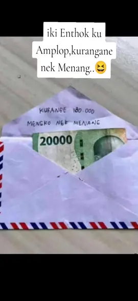 Amplop mu Endhi Lurr...😆🤭#ngakak #kocak #kampanye #lucu #fyppppppppppppppppppppppp 
