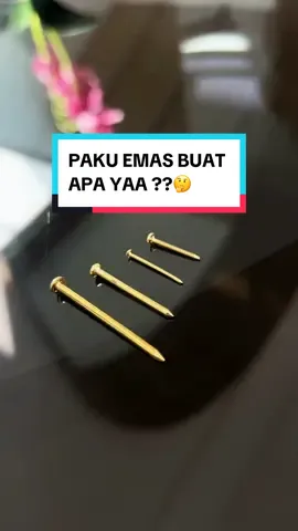 Yang kemarin tanya paku emas, ni mimin kasih deh, awas aja kalo kalian gak payment yaa🥰 #GuncangGajian #PromoGuncang1212 #WIBGAJIAN #BELILokal #kalungemas #cincinemas #jewelry #tokoemas #semarnusantara  #pakuemas #emasasli 