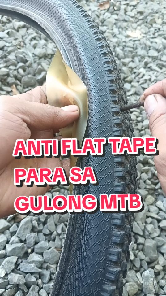 Para Saan ba ANTI FLAT TAPE ?  #buklos #ANTIFLATTAPE #mtb #bikehack #antiflat 